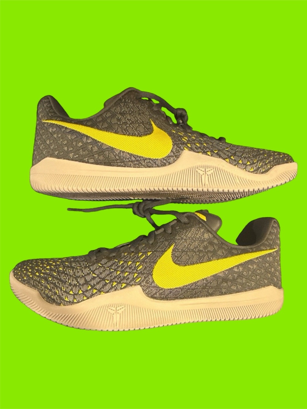Nike Kobe Mamba Instinct Dust Anthracite Electro-Lime 852473-003 NEW Men's 11